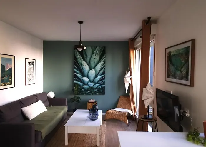 T2 L'île De Avec Parking Privé Nantes